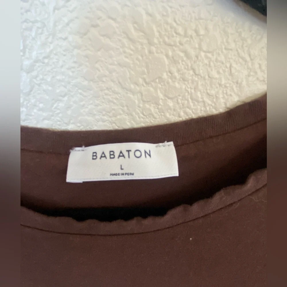 Aritzia Babaton Covet Mini Dress - Chocolate Brown - Size Large - Picture 5 of 7